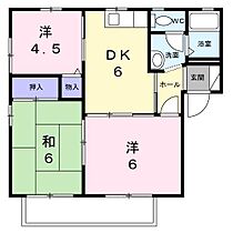 山口県山口市湯田温泉6丁目8-35（賃貸アパート3DK・2階・56.60㎡） その2