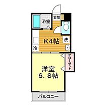 ウェルス西京II 101 ｜ 山口県山口市平井465-26（賃貸アパート1K・1階・25.20㎡） その2