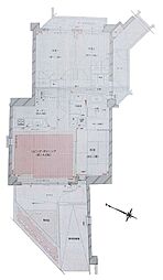 ジェイパーク向ケ丘メイプルハウス 3LDKの間取図画像