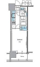 J.リヴェール上野入谷フロント 5階1Kの間取り