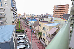 5階角部屋からの日当たり・通風が良好!