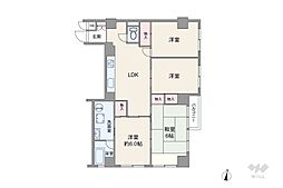 間取図画像 3LDK