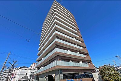 外観：ミオカステーロ六町の外観（南東側から）