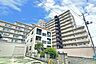 外観：プレジデント中川の外観（南西側から）