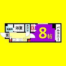 シティライフ覚王山北 208 ｜ 愛知県名古屋市千種区西山元町2丁目50（賃貸マンション1K・2階・24.90㎡） その2