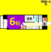 アドバンス名古屋ブランシュ  ｜ 愛知県名古屋市中区新栄1丁目（賃貸マンション1K・11階・21.83㎡） その2