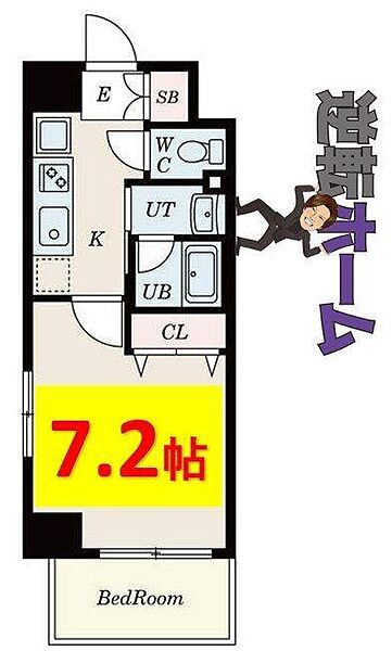 レーベスト名駅南 1502｜愛知県名古屋市中村区名駅南2丁目(賃貸マンション1K・15階・24.86㎡)の写真 その2