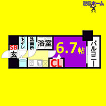 メインステージ名古屋ノースマーク  ｜ 愛知県名古屋市西区幅下2丁目（賃貸マンション1K・10階・22.77㎡） その2