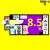 アルバ志賀本通  ｜ 愛知県名古屋市北区杉栄町5丁目（賃貸マンション1R・3階・24.43㎡） その2