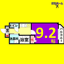 ノーブルコート 203 ｜ 愛知県名古屋市千種区今池5丁目15-12（賃貸マンション1K・2階・30.48㎡） その2