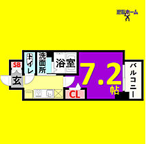 リバーコート砂田橋II  ｜ 愛知県名古屋市東区大幸4丁目（賃貸マンション1K・11階・24.99㎡） その2