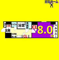 ヒルズ・大曽根  ｜ 愛知県名古屋市北区大曽根3丁目（賃貸マンション1K・5階・26.40㎡） その2