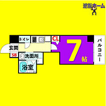 PONTE ALTO新栄  ｜ 愛知県名古屋市中区新栄2丁目（賃貸マンション1K・2階・25.23㎡） その2