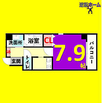 ヴィオレット泉 502 ｜ 愛知県名古屋市東区泉1丁目4-32（賃貸マンション1K・5階・28.53㎡） その2