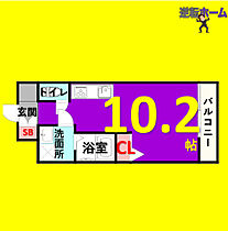 N.S.ZEAL 大曽根 703 ｜ 愛知県名古屋市東区矢田1丁目1-6（賃貸マンション1R・7階・24.15㎡） その2