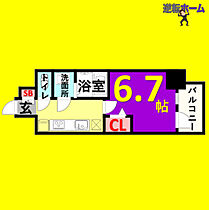 プレサンス新栄アーバンフロー  ｜ 愛知県名古屋市中区新栄2丁目（賃貸マンション1K・4階・24.36㎡） その2