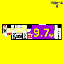 プロシード千代田  ｜ 愛知県名古屋市中区千代田2丁目（賃貸マンション1K・4階・32.23㎡） その2