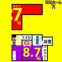 Felicita(フェリシタ)  ｜ 愛知県名古屋市東区大幸4丁目（賃貸アパート1R・1階・22.94㎡） その2