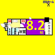 パルティール名駅北  ｜ 愛知県名古屋市西区菊井2丁目（賃貸マンション1K・7階・24.80㎡） その2