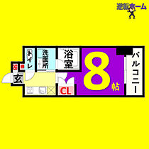 RAFFLE OZONE  ｜ 愛知県名古屋市北区山田1丁目（賃貸マンション1K・5階・25.50㎡） その2