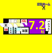 UURコート名古屋名駅  ｜ 愛知県名古屋市西区名駅2丁目（賃貸マンション1K・5階・24.45㎡） その2