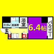 ワイズタワー新栄  ｜ 愛知県名古屋市中区新栄2丁目（賃貸マンション1K・8階・21.35㎡） その2