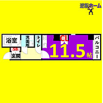 グランメールモリタ 402 ｜ 愛知県名古屋市熱田区金山町1丁目9-16（賃貸マンション1R・4階・29.12㎡） その2