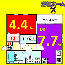 MOVE六番町WEST 102 ｜ 愛知県名古屋市熱田区西野町2丁目91-1（賃貸アパート1DK・1階・30.60㎡） その2