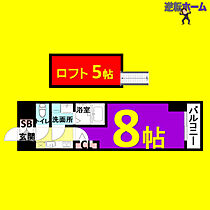 エステムコート名古屋・栄デュアルレジェンド 709 ｜ 愛知県名古屋市中区大須4丁目5-19（賃貸マンション1K・7階・24.65㎡） その2