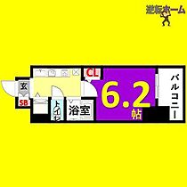 プレサンス鶴舞公園WEST  ｜ 愛知県名古屋市中区千代田2丁目（賃貸マンション1K・7階・21.09㎡） その2