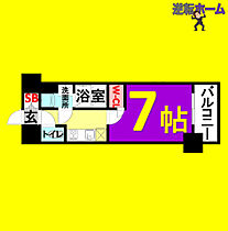 エスリード大須プレシア  ｜ 愛知県名古屋市中区大須1丁目（賃貸マンション1K・13階・25.88㎡） その2