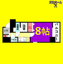 アレーズ  ｜ 愛知県名古屋市昭和区車田町1丁目（賃貸マンション1K・9階・29.31㎡） その2