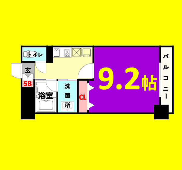 REGALO覚王山 ｜愛知県名古屋市千種区向陽町3丁目(賃貸マンション1K・1階・30.40㎡)の写真 その2