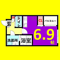 ハーモニーテラス城木町III  ｜ 愛知県名古屋市千種区城木町3丁目（賃貸アパート1K・2階・20.25㎡） その2