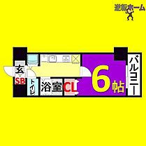 プレサンス新栄リミックス 1108 ｜ 愛知県名古屋市中区新栄3丁目（賃貸マンション1K・11階・21.37㎡） その2