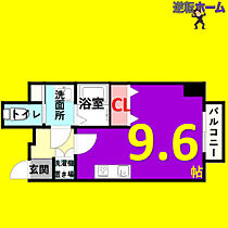 クリスタルテラス本山 302 ｜ 愛知県名古屋市千種区清住町1丁目98-1（賃貸マンション1R・3階・27.25㎡） その2