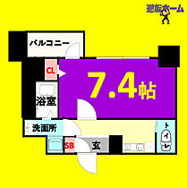 エスリード新栄デュオ  ｜ 愛知県名古屋市中区新栄2丁目（賃貸マンション1K・7階・25.11㎡） その2