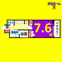 ローレルEast  ｜ 愛知県名古屋市中川区小本1丁目5-15（賃貸アパート1K・2階・27.02㎡） その2