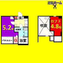 I-kea　(アイケア) 203 ｜ 愛知県名古屋市熱田区須賀町110-3（賃貸アパート1K・2階・19.42㎡） その2