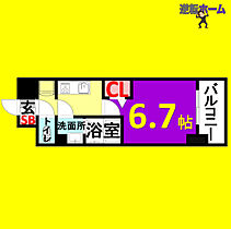 メイクス鶴舞II  ｜ 愛知県名古屋市中区千代田3丁目（賃貸マンション1K・8階・23.48㎡） その2