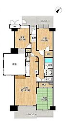 間取図画像 3LDK