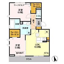 バリスサイト　A  ｜ 千葉県松戸市新松戸南1丁目（賃貸アパート2LDK・1階・56.71㎡） その2