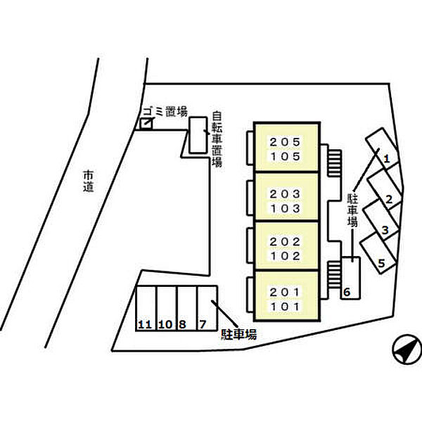 ルミエールモナリエ ｜千葉県松戸市旭町3丁目(賃貸アパート1LDK・1階・52.00㎡)の写真 その3