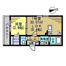 Glam馬橋  ｜ 千葉県松戸市馬橋（賃貸アパート1LDK・1階・30.07㎡） その2