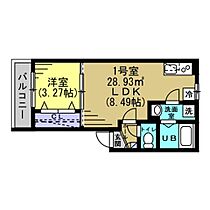 AJ馬橋III  ｜ 千葉県松戸市中根（賃貸アパート1LDK・3階・28.93㎡） その2