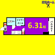 N.S.ZEAL東別院中駒ビル  ｜ 愛知県名古屋市中区橘1丁目（賃貸マンション1R・7階・18.25㎡） その2