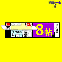 ルクレ大曽根(旧CASSIA大曽根)  ｜ 愛知県名古屋市北区大曽根4丁目（賃貸マンション1K・5階・26.32㎡） その2