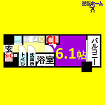 ディアレイシャス浅間町III  ｜ 愛知県名古屋市西区花の木1丁目（賃貸マンション1K・3階・22.80㎡） その2