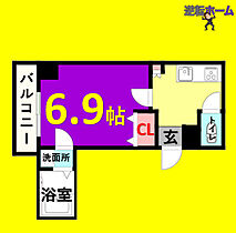 AXIS  ｜ 愛知県名古屋市中村区則武本通2丁目（賃貸マンション1K・2階・25.10㎡） その2