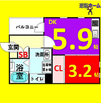 ハーモニーテラス紅雲町 102 ｜ 愛知県名古屋市北区紅雲町31-1（賃貸アパート1DK・1階・25.51㎡） その2